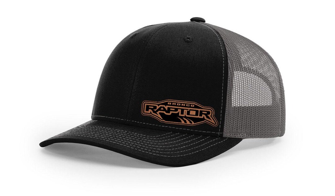 Ford Bronco Raptor Hat | Leather Patch Richardson 112 Trucker Cap - Etsy