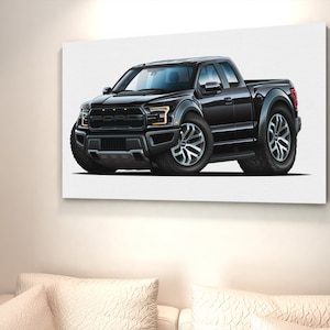 2017-20 Ford Raptor F150 Truck Wall Art Poster