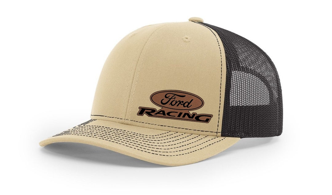Ford Racing Motorsports Side Logo Laser Engraved Leather Patch ...
