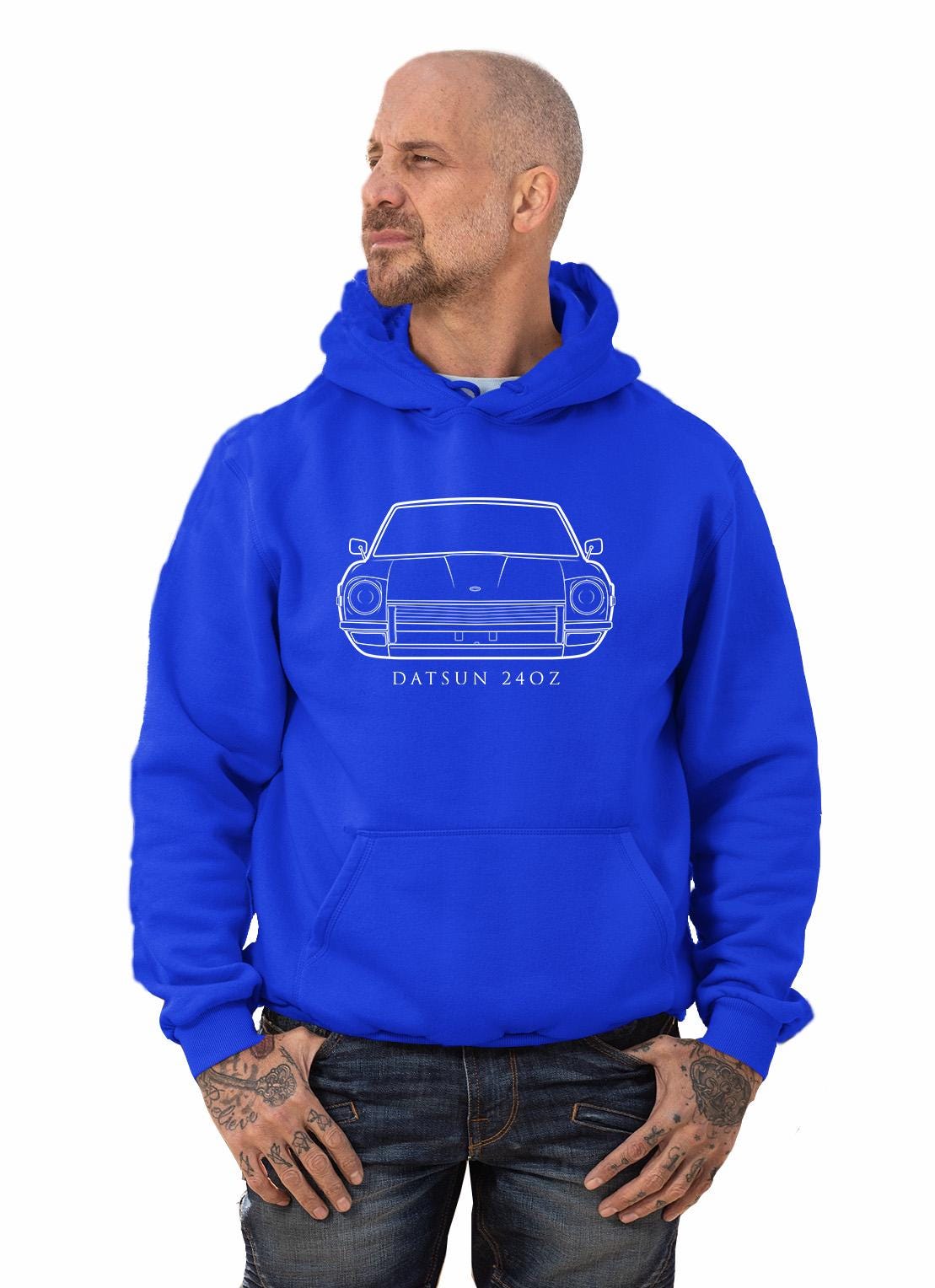 Datsun 240Z Sports Car Front End Design Hoodie Sweatshirt - Etsy