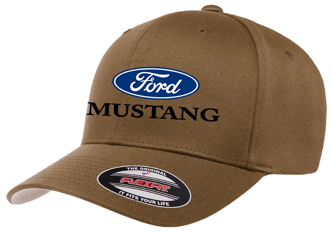 Buy Ford Mustang Logo Classic Design Flexfit 6277 Baseball Hat