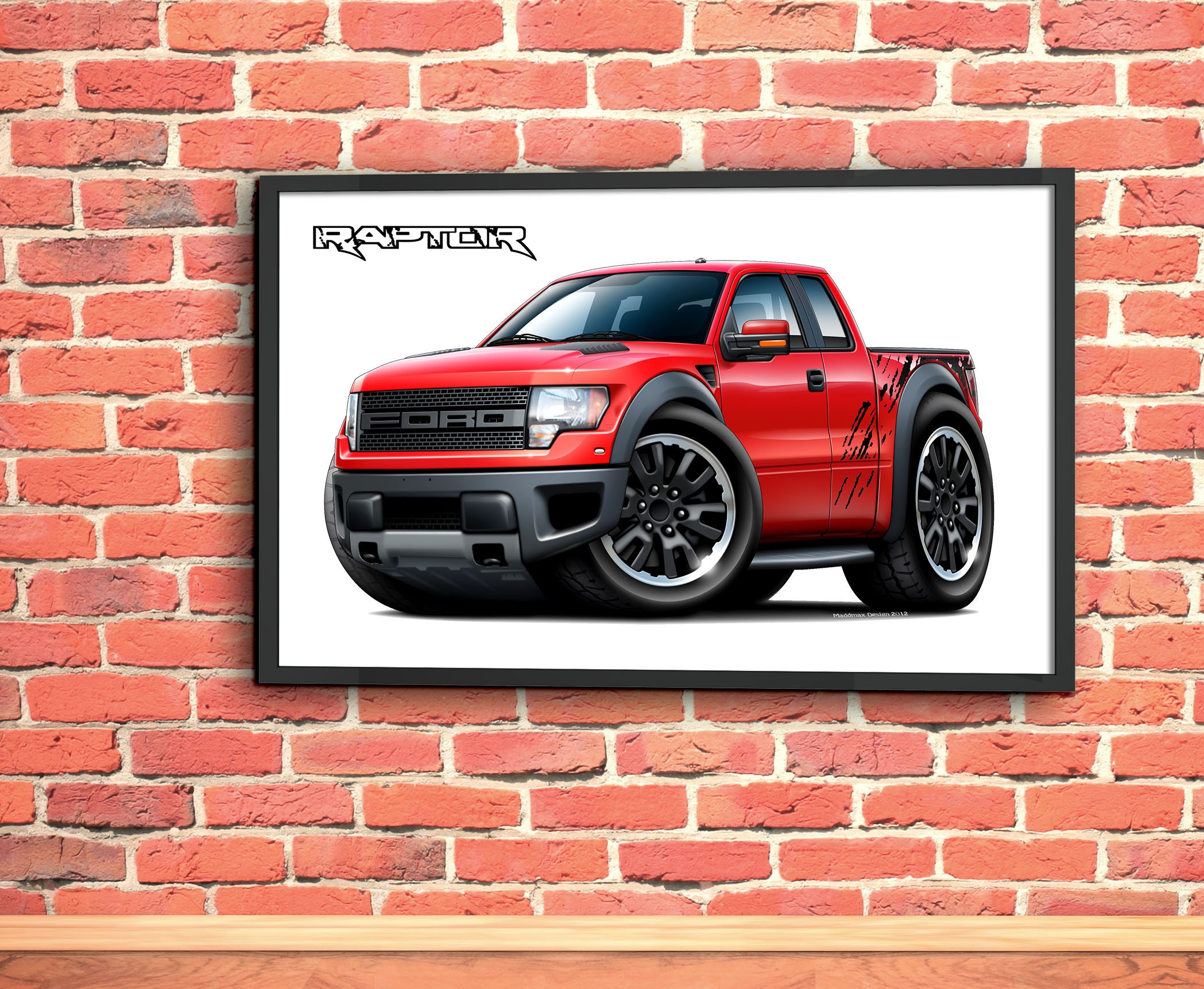 Raptor R Poster 2010-14 Ford SVT Raptor 2-door F150 Truck Wall Art Poster - Etsy