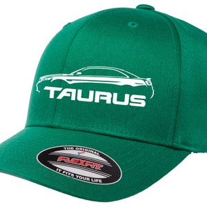 Ford GT Baseball Cap - 2004-2006 Classic Outline Design, Flexfit Fitted Hat (Sizes Sm/Med, Lar/XL) - View #7