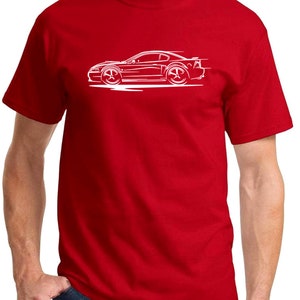 2003 2004 Ford Mach 1 Mustang Redline Design Tshirt