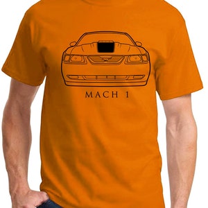 2003 2004 Ford Mach 1 Mustang Front End Profile Design Tshirt