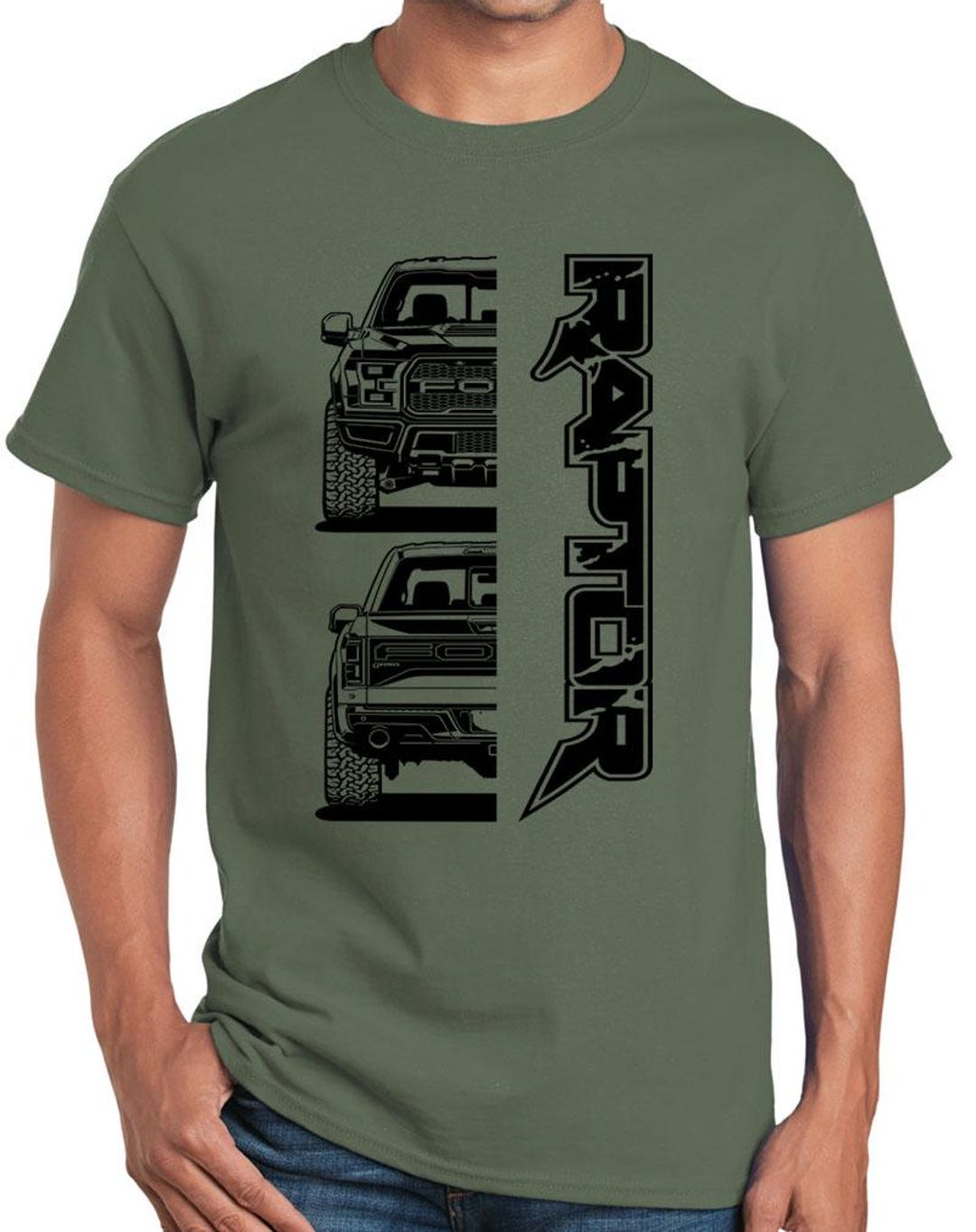 Ford Raptor R Shirts 2017-20 Ford Raptor F150 Truck Front/back Classic Design Tshirt - Etsy