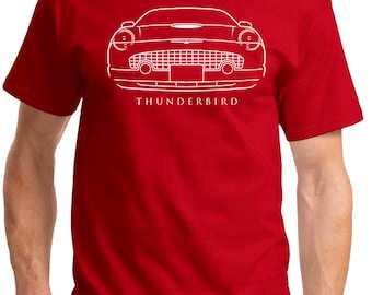 2002-05 Ford Thunderbird Camiseta de diseño de perfil front-end