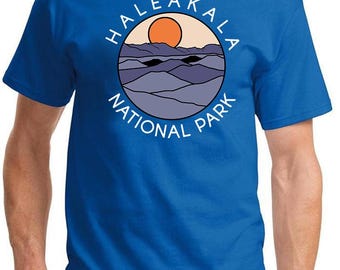 Haleakala National Park Vintage Color Design Tshirt