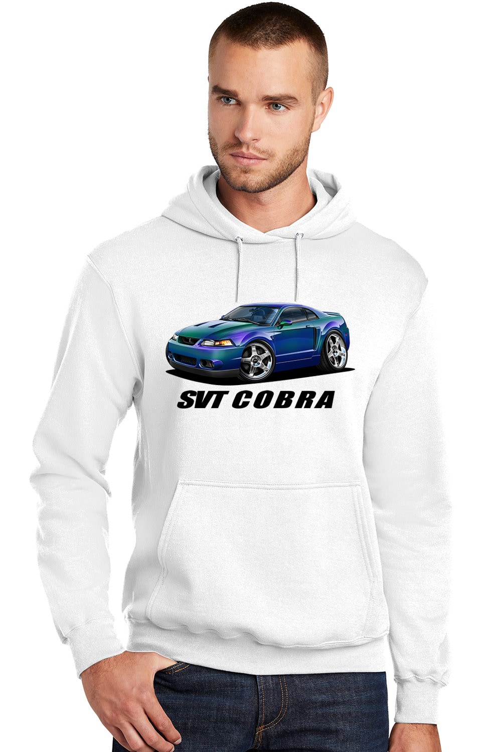 2003 2004 Ford Mystichrome SVT Cobra Mustang Coupe Hoodie Sweatshirt