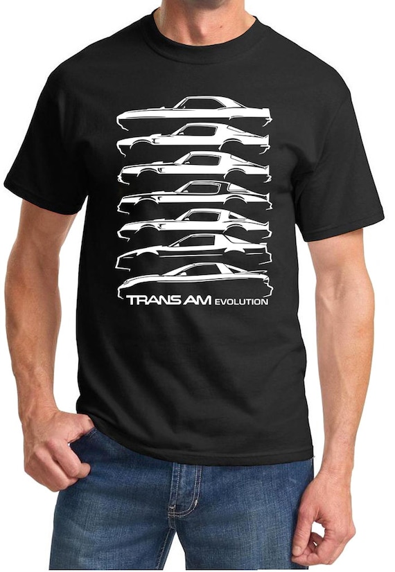 1969-02 Trans Am Firebird Evolution Classic Outline Design | Etsy