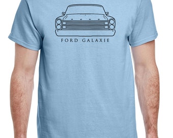 1966 Ford Galaxie Front End Profile Design Tshirt
