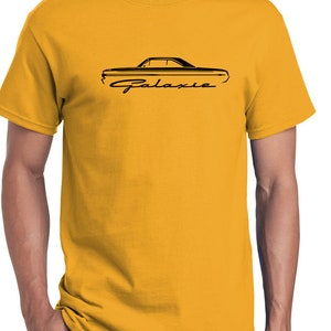 1964 Ford Galaxie Hardtop Classic Outline Design Tshirt - Etsy