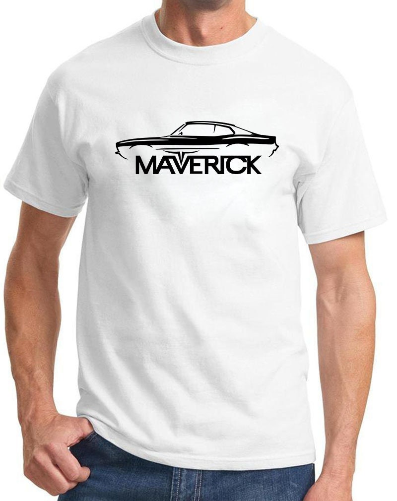 1971-77 Ford Maverick Classic Outline Design Tshirt | Etsy