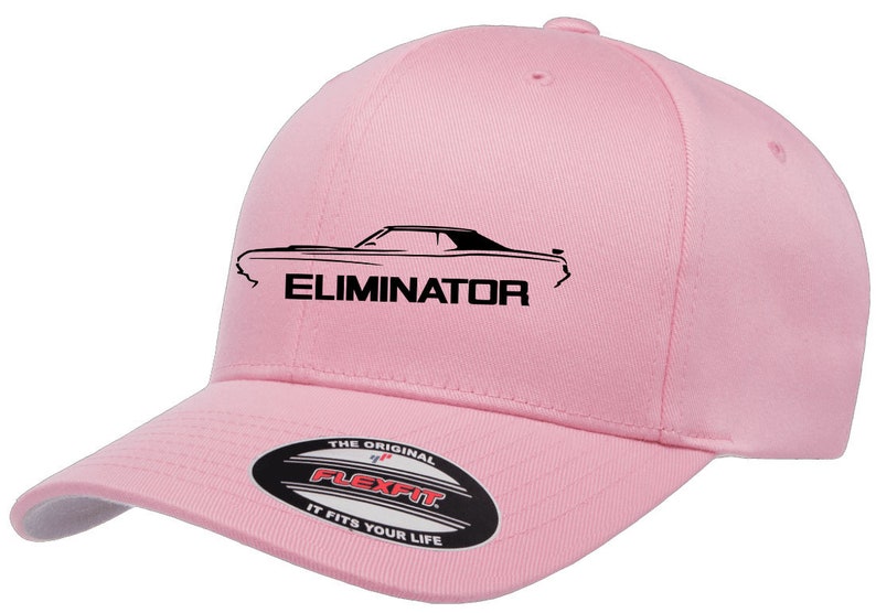1970 Mercury Cougar Eliminator Classic Outline Design Flexfit 6277 Baseball Hat Cap