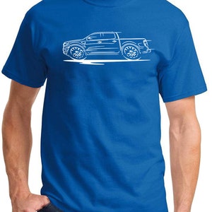 2019 2020 2021 Ford Ranger Pickup Truck Redline Design Tshirt