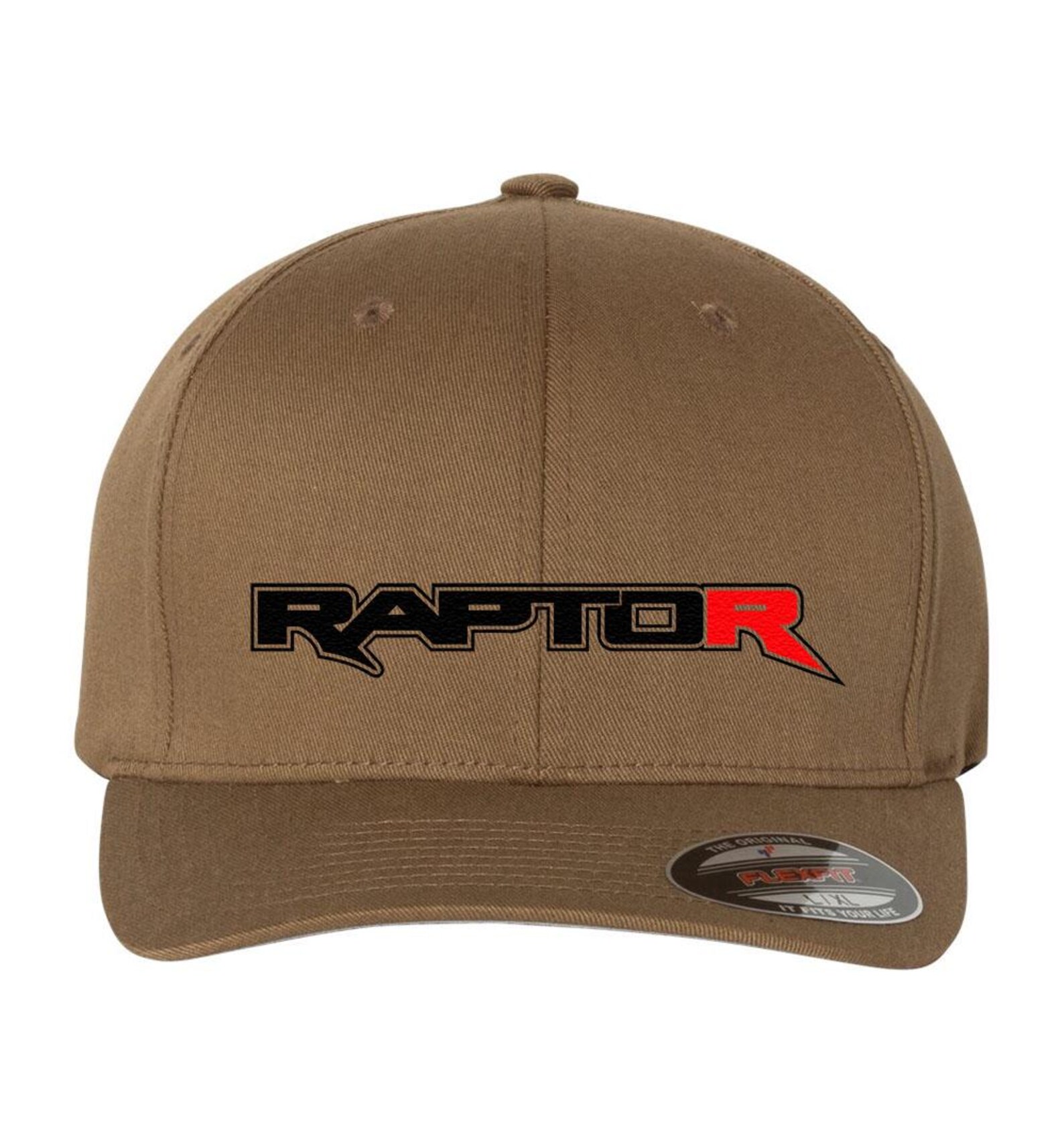 Riding Raptor Yellow Hat Ford Raptor R F150 Truck Logo Fully Embroidered Design Flexfit 6277 ...