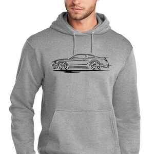 2013 Ford Boss 302 Mustang Classic Redline Design Hoodie Sweatshirt