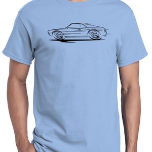 1968 1969 1970 AMC Javelin Redline Design Tshirt