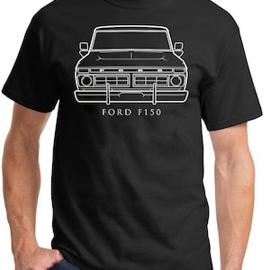 1977 Ford F150 Pickup Truck Classic Front End Design Tshirt
