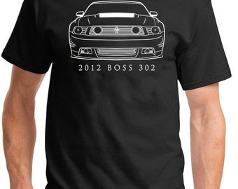 2012 Ford Mustang American Muscle Car Classic Design Tshirt NEW