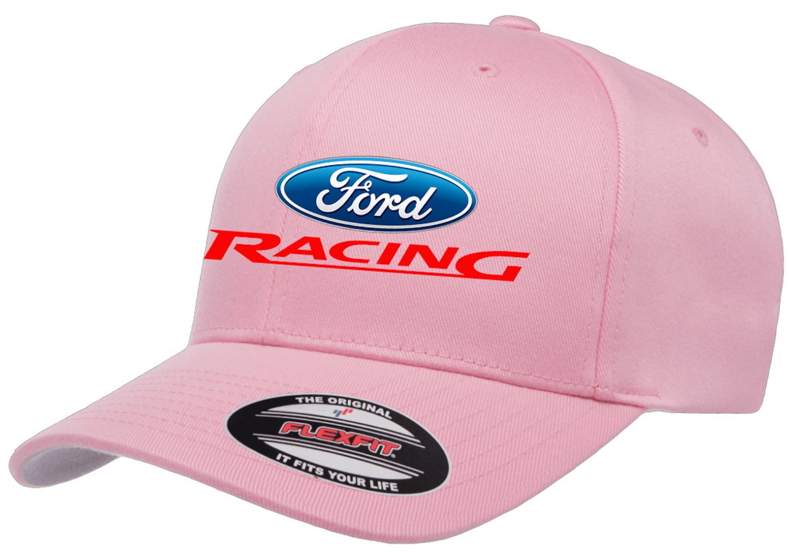 Ford Racing Logo Embroidered Design Flexfit 6277 Baseball Hat Cap - Etsy