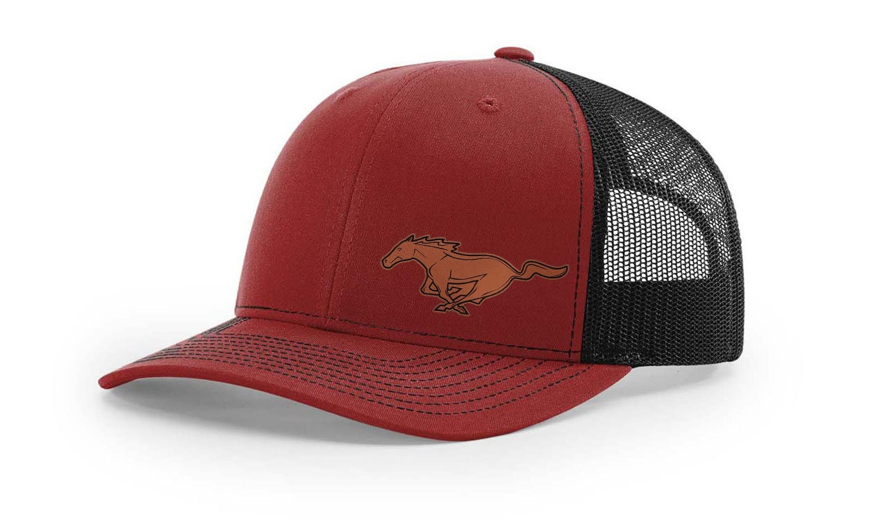 Ford Mustang Running Horse Pony Side Logo Laser Engraved