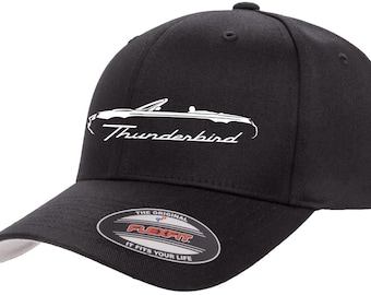 2002-05 Ford Thunderbird Convertible Classic Outline Design Flexfit 6277 Baseball Hat Cap