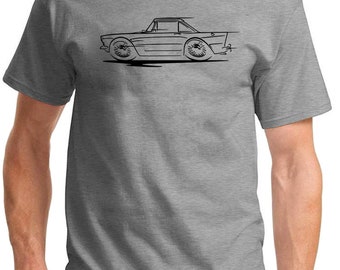 Sunbeam Alpine Hardtop Redline Design Tshirt