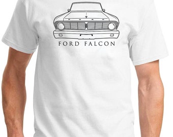 1965 Ford Falcon Front End Profile Design Tshirt