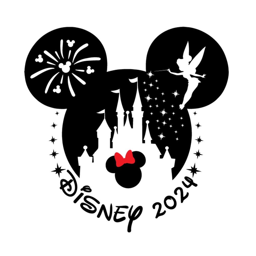 2024 Mickey Ears Tinker Bell Castle, Minnie Silhouettes Digital