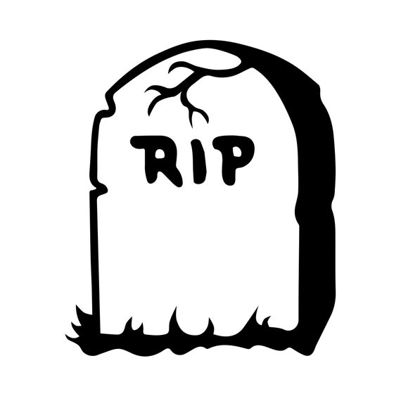 Rip Gravestone Cartoon Icon - Transparent Png U0026 Svg Vector