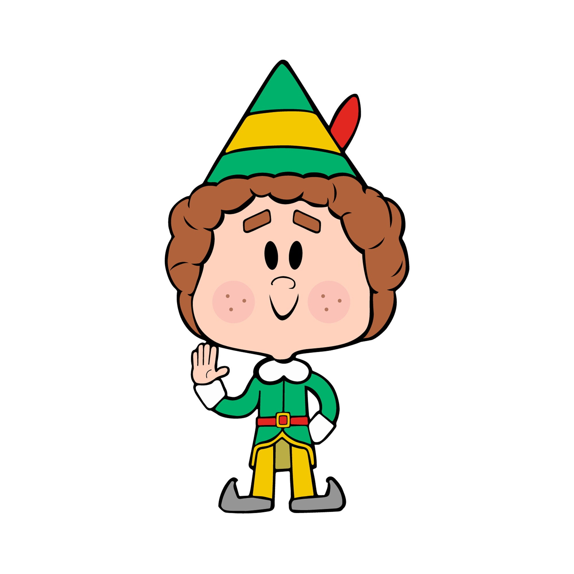 Buddy the Elf Cartoon Buddy Elf Movie Christmas SVG - Etsy Buddy the Elf Cartoon Buddy Elf Movie Christmas SVG - Etsy