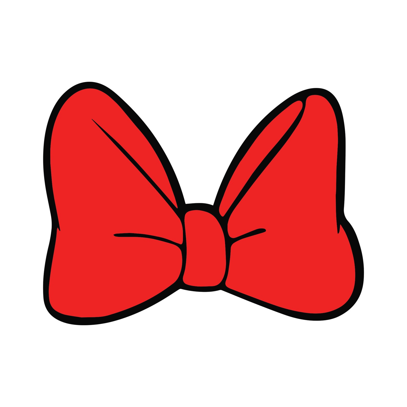 Minnie Mouse Bow 1 Outline Digital Download Svg Png Etsy