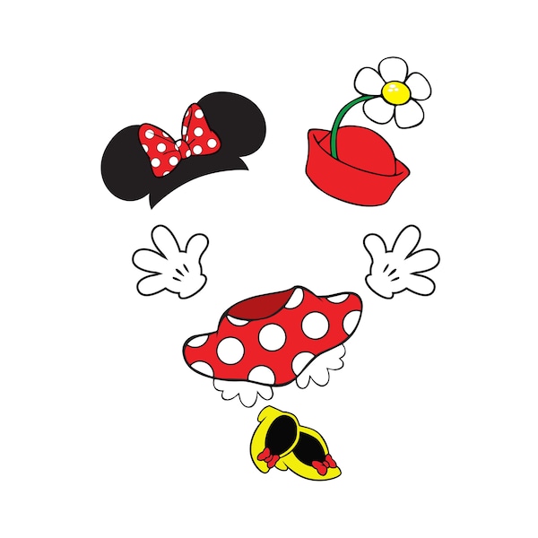 Minnie Mouse Hat - Etsy