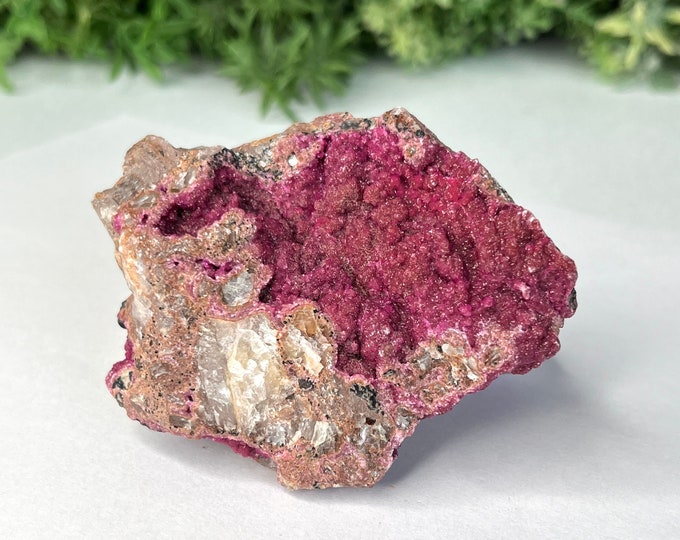 Raw Salrose Cobaltoan Dolomite Calcite Sparkly Pink Crystal