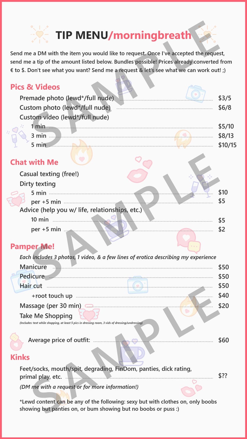 onlyfans-tip-menu-templates