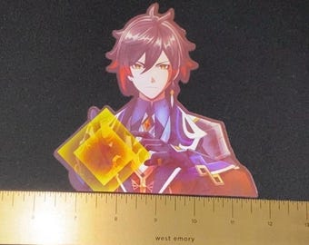 Calcomanía con movimiento lenticular que cambia de imagen de anime