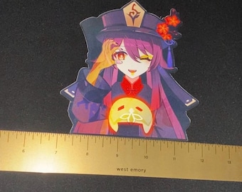 Calcomanía con movimiento lenticular que cambia de imagen de anime