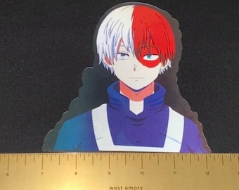 Calcomanía con movimiento lenticular que cambia de imagen de anime