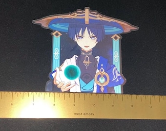 Calcomanía con movimiento lenticular que cambia de imagen de anime