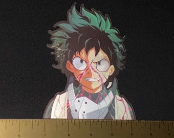 Calcomanía con movimiento lenticular que cambia de imagen de anime