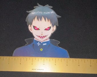 Calcomanía con movimiento lenticular que cambia de imagen de anime