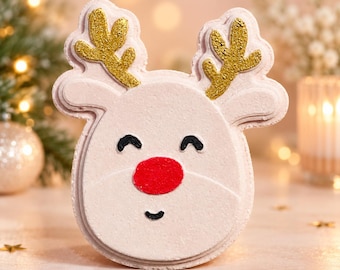Reindeer Bath Bomb | Kids Bath Bomb | Christmas Bath Bomb | Bath Bombs
