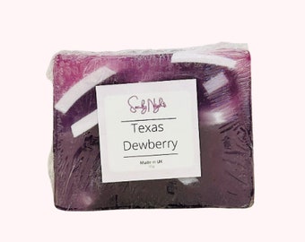 Texas Dewberry Soap Bar | Handmade In U.K. | Soap Bar | For Her | Kids Soap | Gift | Birthday | Pamper | Colourful | Texas Dewberry