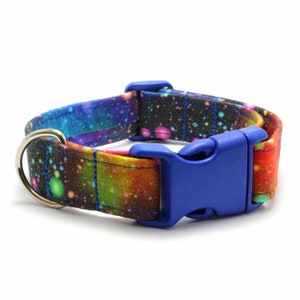 Bright Galaxy Dog Collar