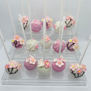 Spring/Butterfly cake pops for any occasion. No shipping June to September - pick up or in person delivery only.  Sold by the dozen.