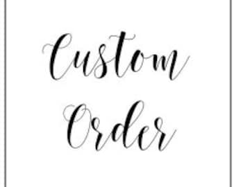 Custom cookie order - if you don't see what you want - please message me!  Please note that I do not ship outside MD, DC, VA.