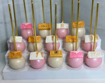 Designer handbag cake pops - perfect for Mother's day, birthdays, divas, girls parties