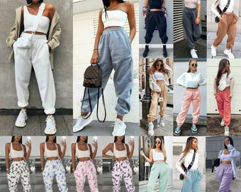 baggy cuffed sweatpants
