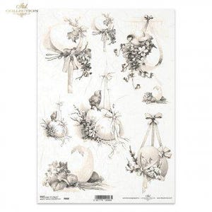 Ostern R0666 118  Reispapier Decoupage  Faserpapier Motivpapier Serviettentechnik Decoupagepaper Scrapbook Papier